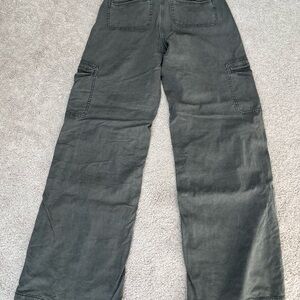 American Eagle Outfitters Charcoal Cargo Pants